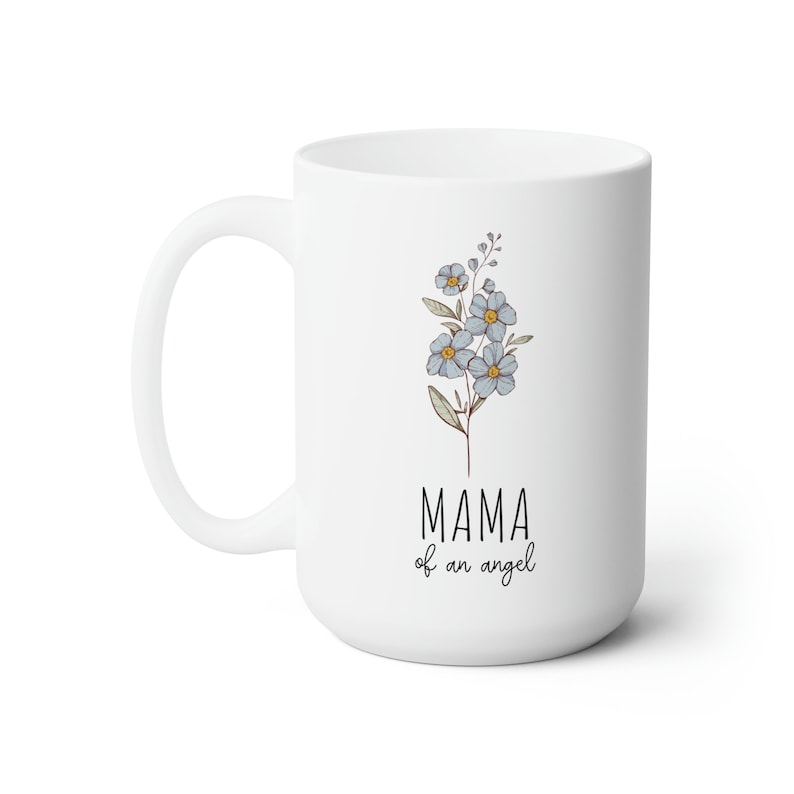 Pregnancy and Infant Loss Awareness Mug, stillborn gift, miscarriage keepsake, angel mom gift, miscarriage gift, child loss, image 3