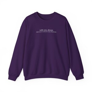 With You, Always PAIL Crewneck with Names (List A) image 6