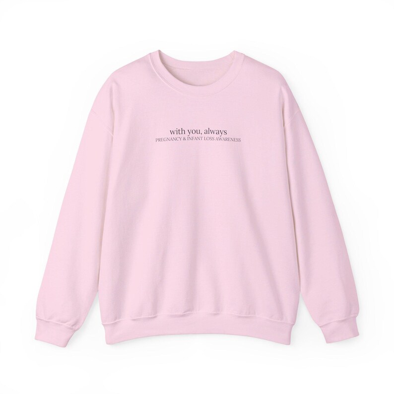 With You, Always PAIL Crewneck with Names (List A) image 9