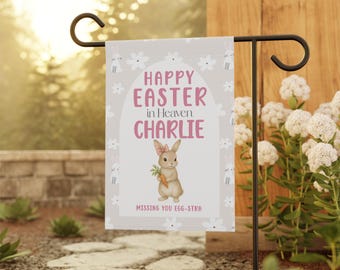 Child Easter Cemetery Flag, Cemetery Flag, In Loving Memory, Easter , Memorial Flag, Child Loss Gift, Baby loss