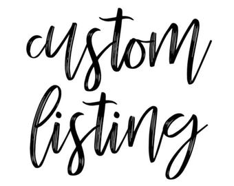 Customization Fee