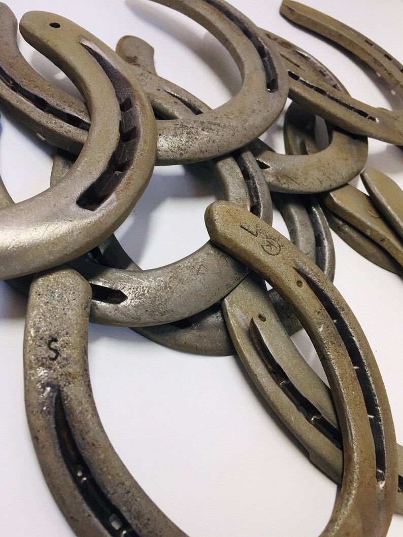 Precleaned Used Horseshoes Single and Bulk Etsy