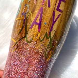 Wake Pray Slay Tumbler