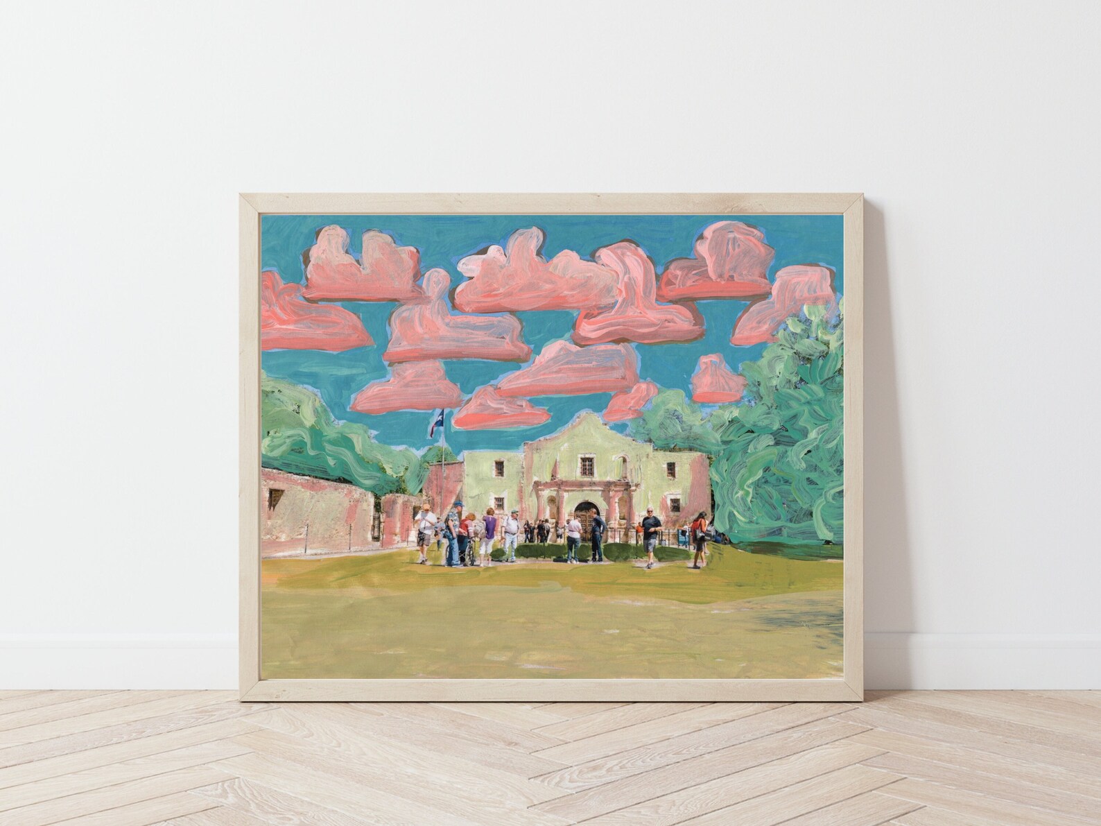 Alamo Art Print San Antonio Wall Art San Antonio Texas Etsy