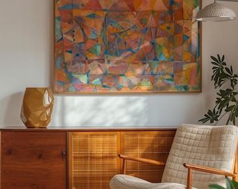 MCSeaborne Art Giclee Print: Mid-Century Modern Western Home Decor