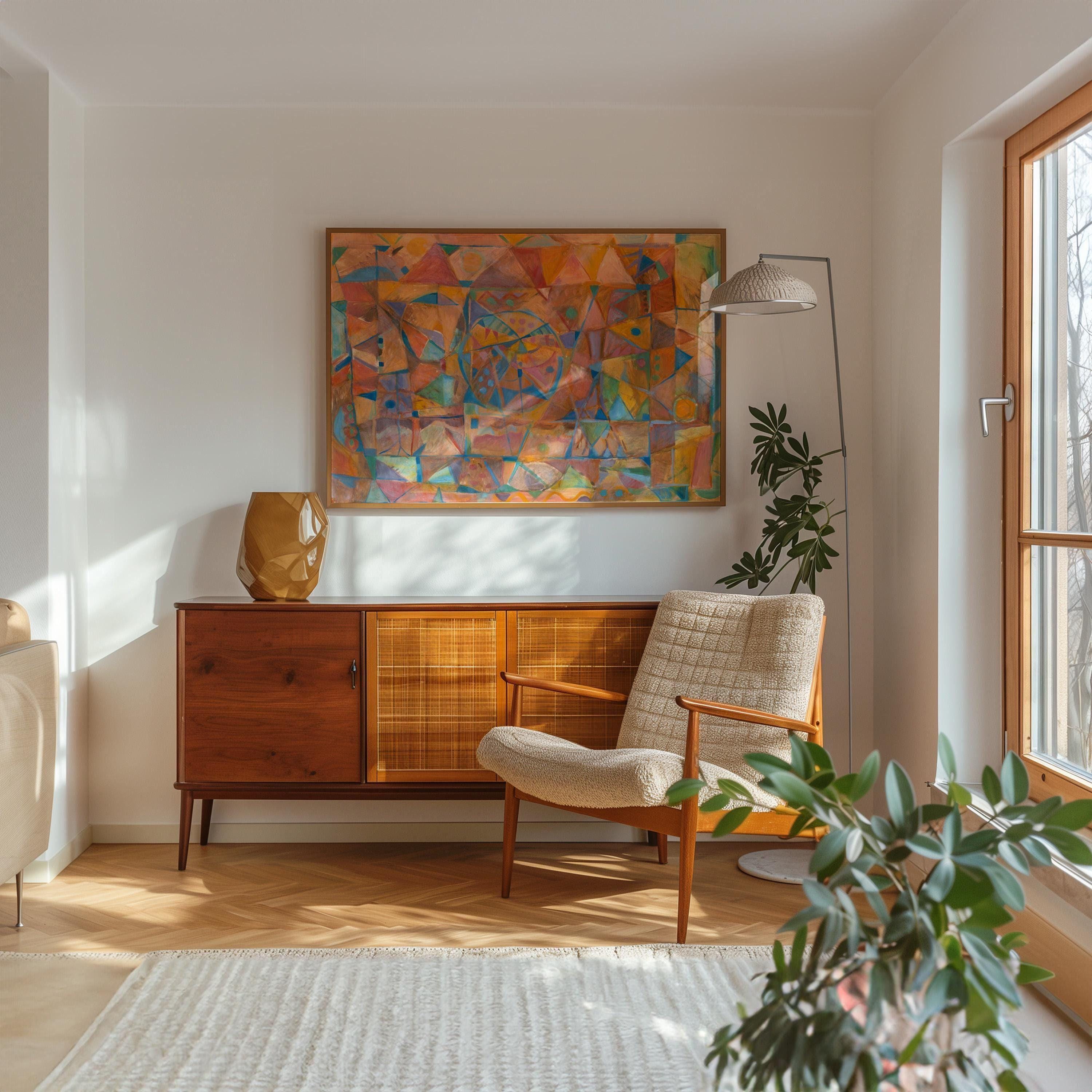 MCSeaborne Art Giclee Print: Mid-Century Modern Western Home Decor