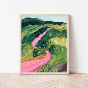 Texas Hill Country Print: Rustic Austin Landscape Art