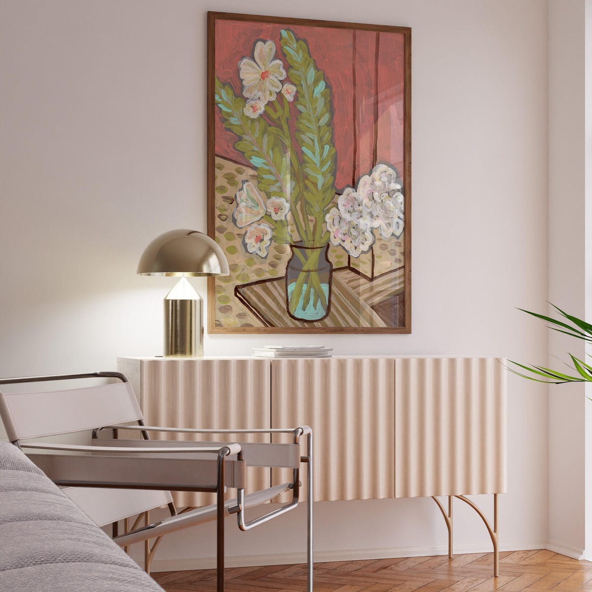 Matisse Abstract Floral Print: Modern Botanical Wall Art - Etsy