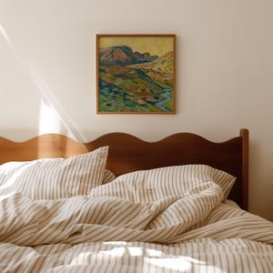 Midcentury Modern Western Landscape Print: Retro Colorado Travel Poster image 4