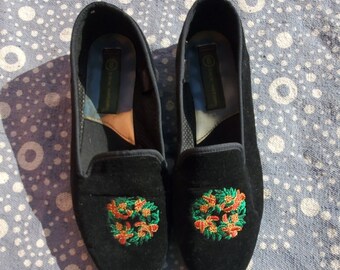 basic editions canvas slip ons