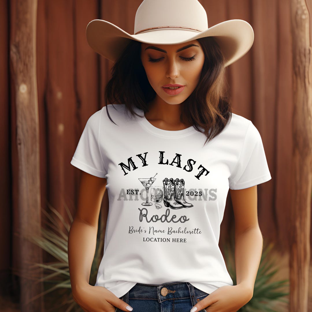 Rowdy Rodeo Sign My Last Rodeo and Let's Get Rowdy Png, Bridal Party Png, Bach Party Png ...
