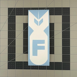 F Bomb JDM Funny Sticker Decal