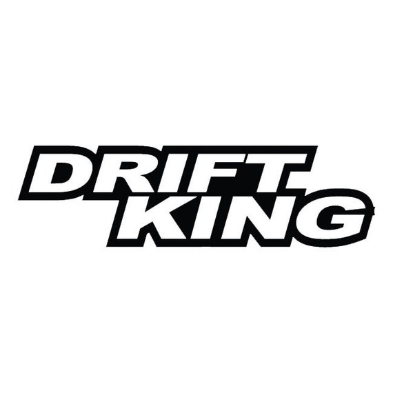 Drift King Drifting Drift JDM Funny Sticker Decal Etsy