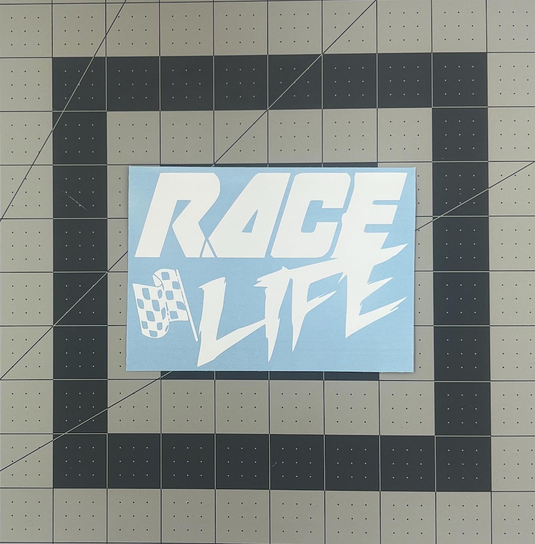 Race Life V2 Motorsports Auto Racing Funny Sticker Decal - Etsy