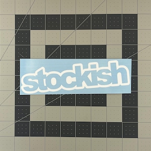 Stockish v1 JDM Funny Sticker Decal