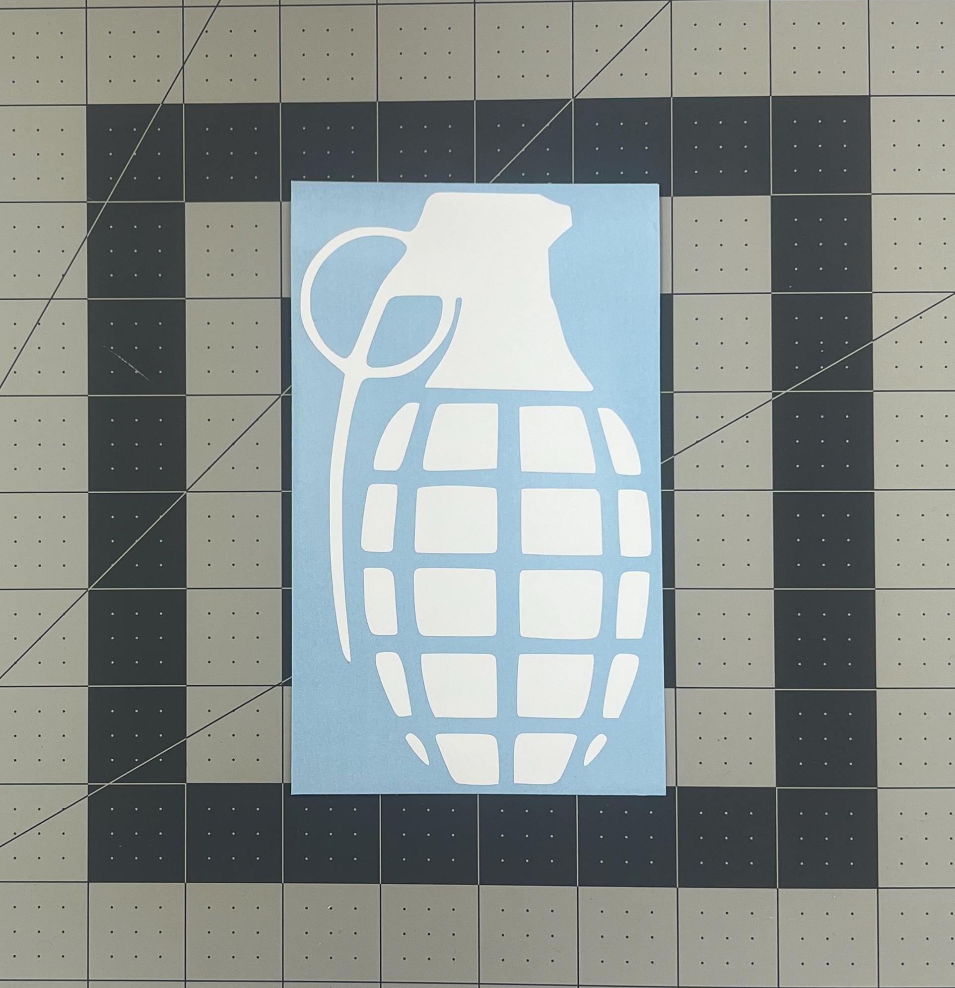 Sticker rigolo JDM Grenade