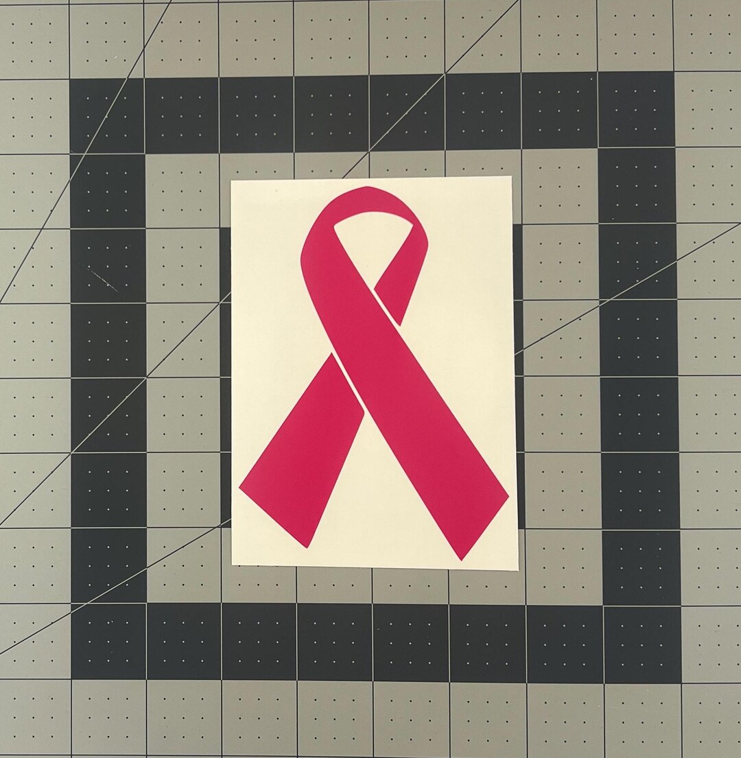 Awareness Ribbon Sticker Decal - Etsy