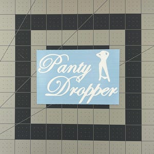 Panty Dropper v1 JDM Funny Sticker Decal