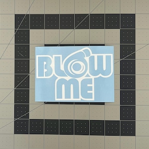 Blow Me Turbo JDM Vinyl Decal Car Window Sticker Outdoor