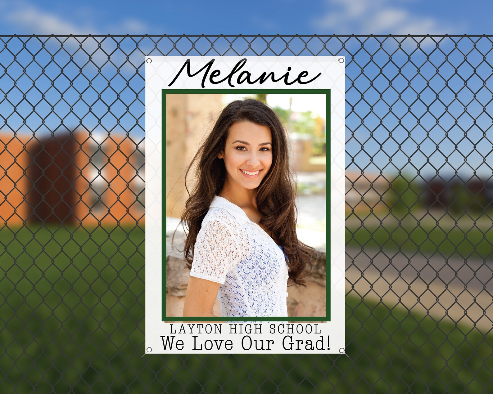 Senior Graduation Banner Personalized Custom Vinyl Sign Photo Etsy