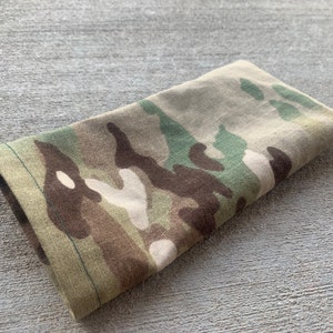 Multicam Cordura Camouflage Sunglasses Pouch, Case, Bag. Soft lined fabric, Draw Cord Bild 6