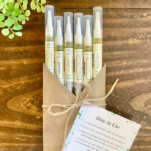 Natural Cuticle and Nail Oil - Pack of 2 Pens