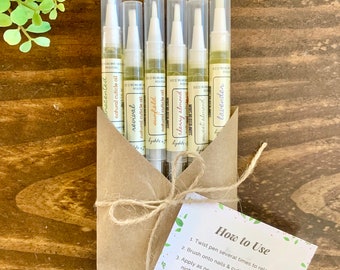 Natural Cuticle and Nail Oil - Pack of 2 Pens