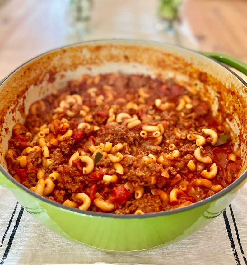 Dutch Oven Goulash Recipe Homemade Goulash Soup Hungarian Etsy