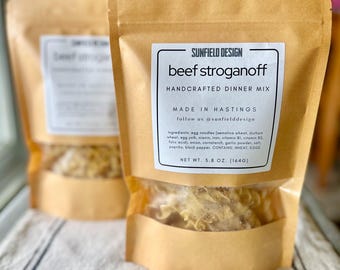Hausgemachte Beef Stroganoff Speise-Mix, Hausgemachte Hamburger Helfer
