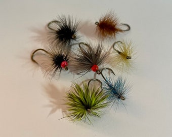 Fuzzy Buggers - Mixed Flies - Wet Fly - Fly Fishing - Flies - Hook Size 4