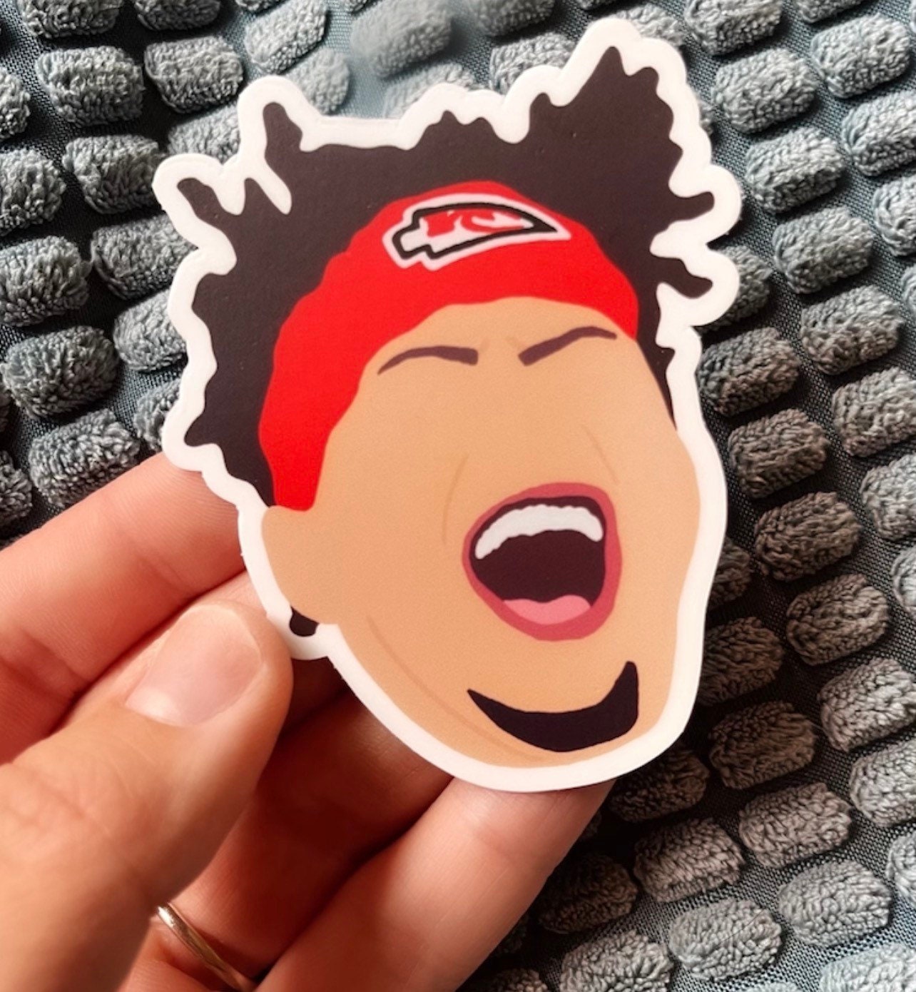 Patrick Mahomes, KC Chiefs Stickers, Mahomes, Stickers, Car Decals ...