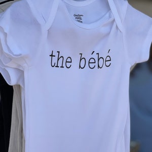 The Bebe, Ew, David, Baby Onesie, Baby bodysuit, Schitt’s Creek, Funny Onesies, Ew David, Moira Rose, Alexis Rose, Baby Shower Gifts, Baby