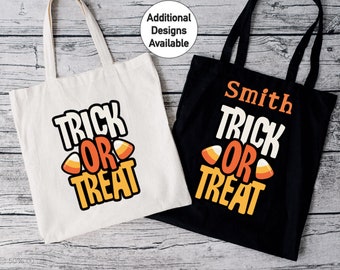 Halloween Trick or Treat Bag | Halloween Bags Personalized | Kids Halloween Treat Bags | Boy or Girl Halloween Candy Bags