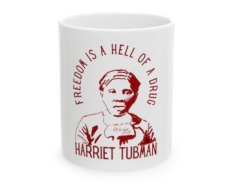 Harriet Tabman Zitat Keramikbecher, Empowerment Kaffeetasse