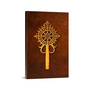 Canvas Gallery Wrap Cross on Stretched Canvas