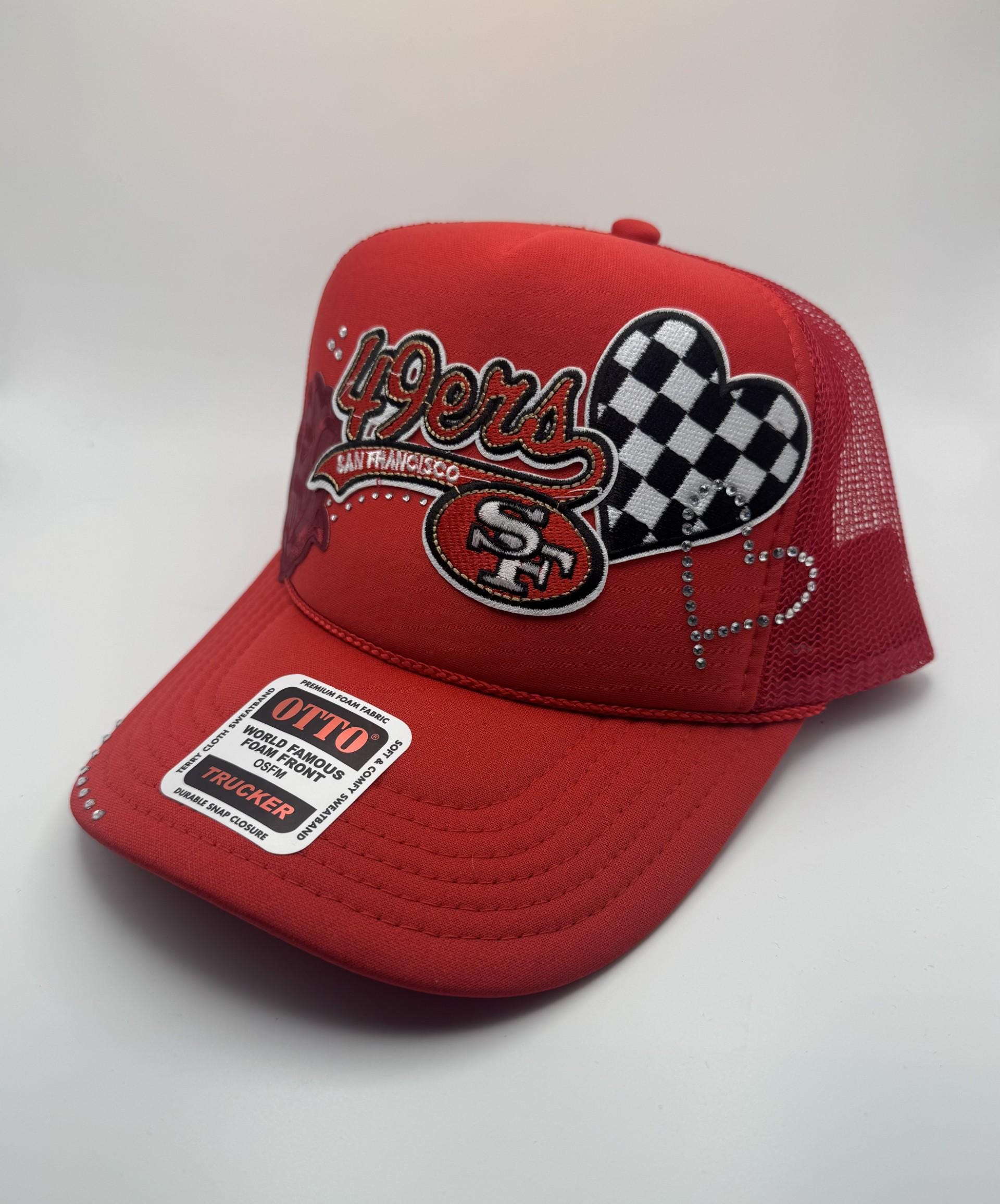 SF 49er Bling Trucker Hat