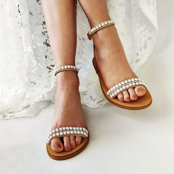 Boho Wedding Sandals - Etsy
