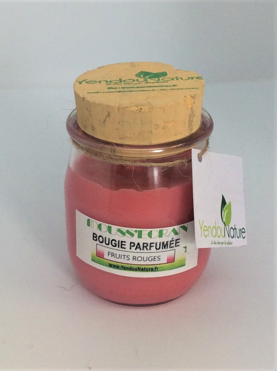Bougie Parfumée - Fruits Rouges 100Gr