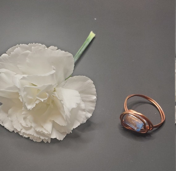 Copper Wire Nest Ring