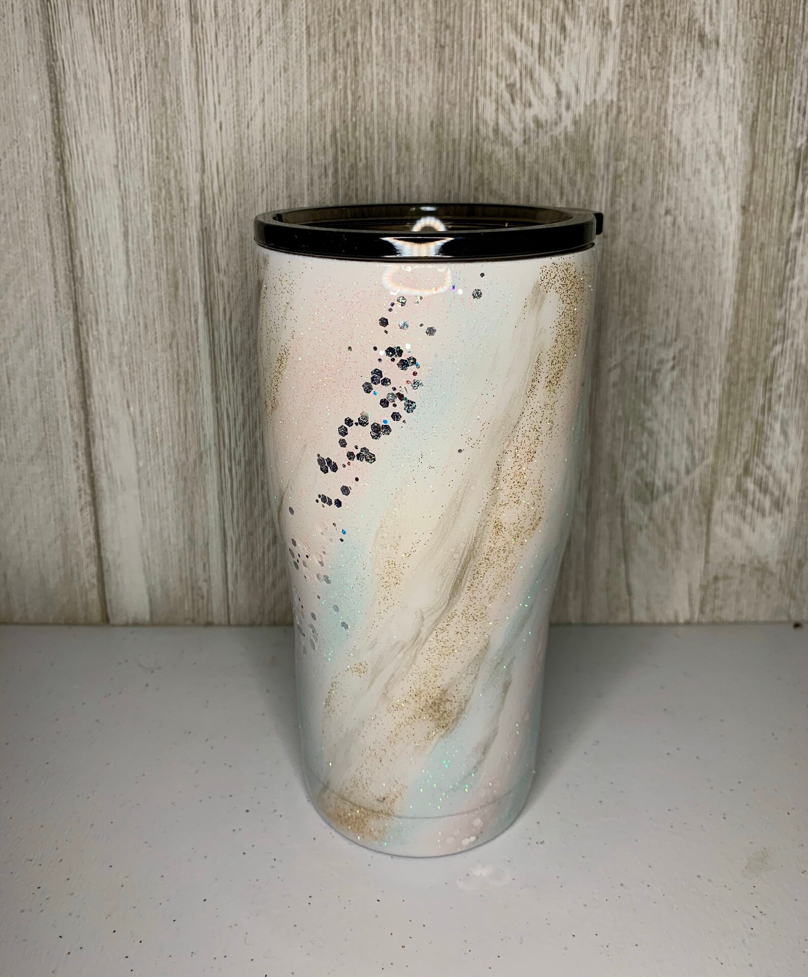 Marble Tumbler//epoxy Tumbler//glitter Tumbler//custom Etsy