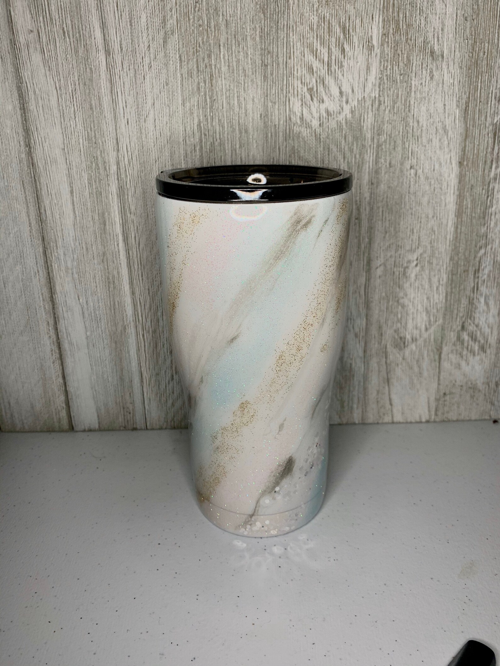 Marble Tumbler//epoxy Tumbler//glitter Tumbler//custom Etsy