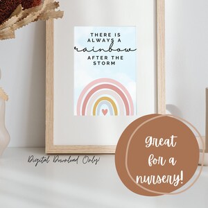 Rainbow Baby Nursery Digital Download