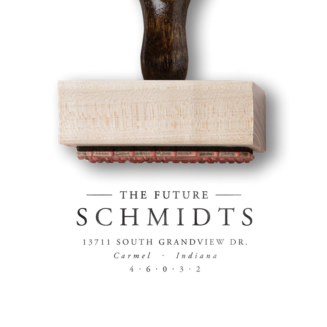 Save the Date Rubber Stamp, Return Address Stamp, Wedding Stamper