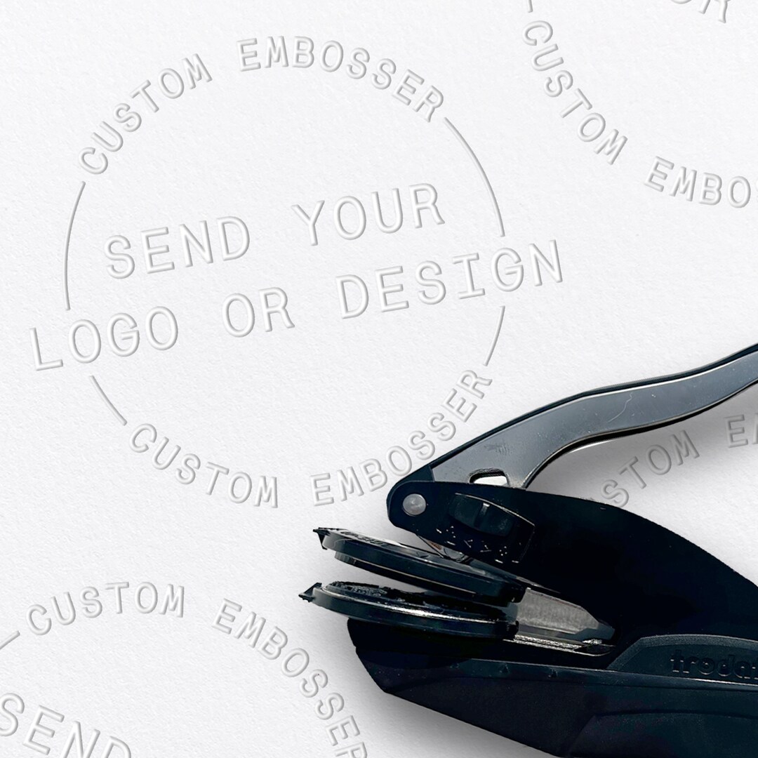 Custom Embosser Stamp, Custom Logo Embosser, Trodat Embosser, Napkin