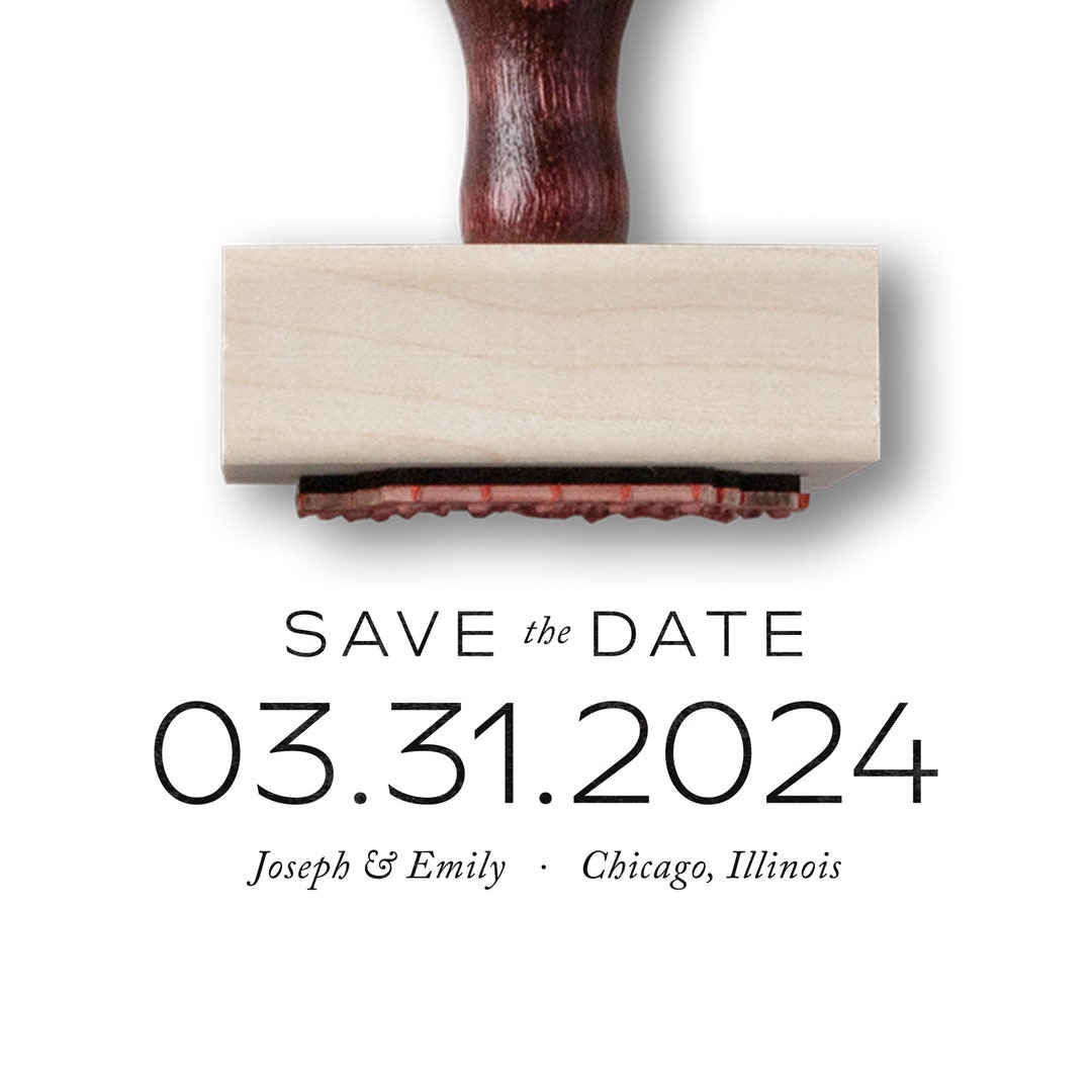 Save the Date Stamp Wedding Save the Dates Day of Our Lives Stamp Wedding Stamp Custom Stamp