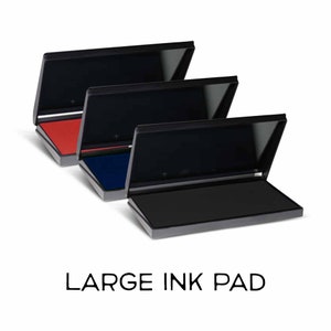 Almohadilla de tinta para sellos Almohadilla de tinta negra grande Tinta roja Tinta negra Tinta azul Almohadilla de tinta extra grande, Almohadilla de tinta, Tinta para sello, Tinta para sello,