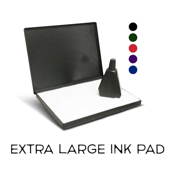 Red Ink Pad Etsy