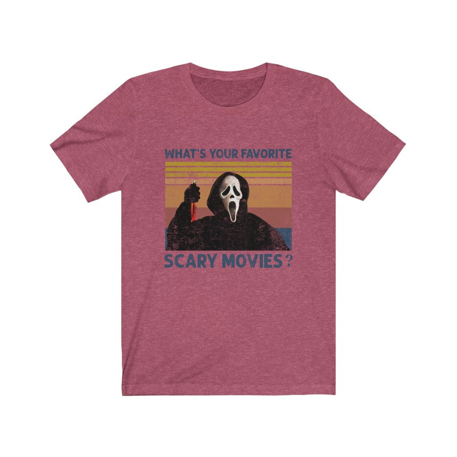 let's watch scary movies ghostface shirt