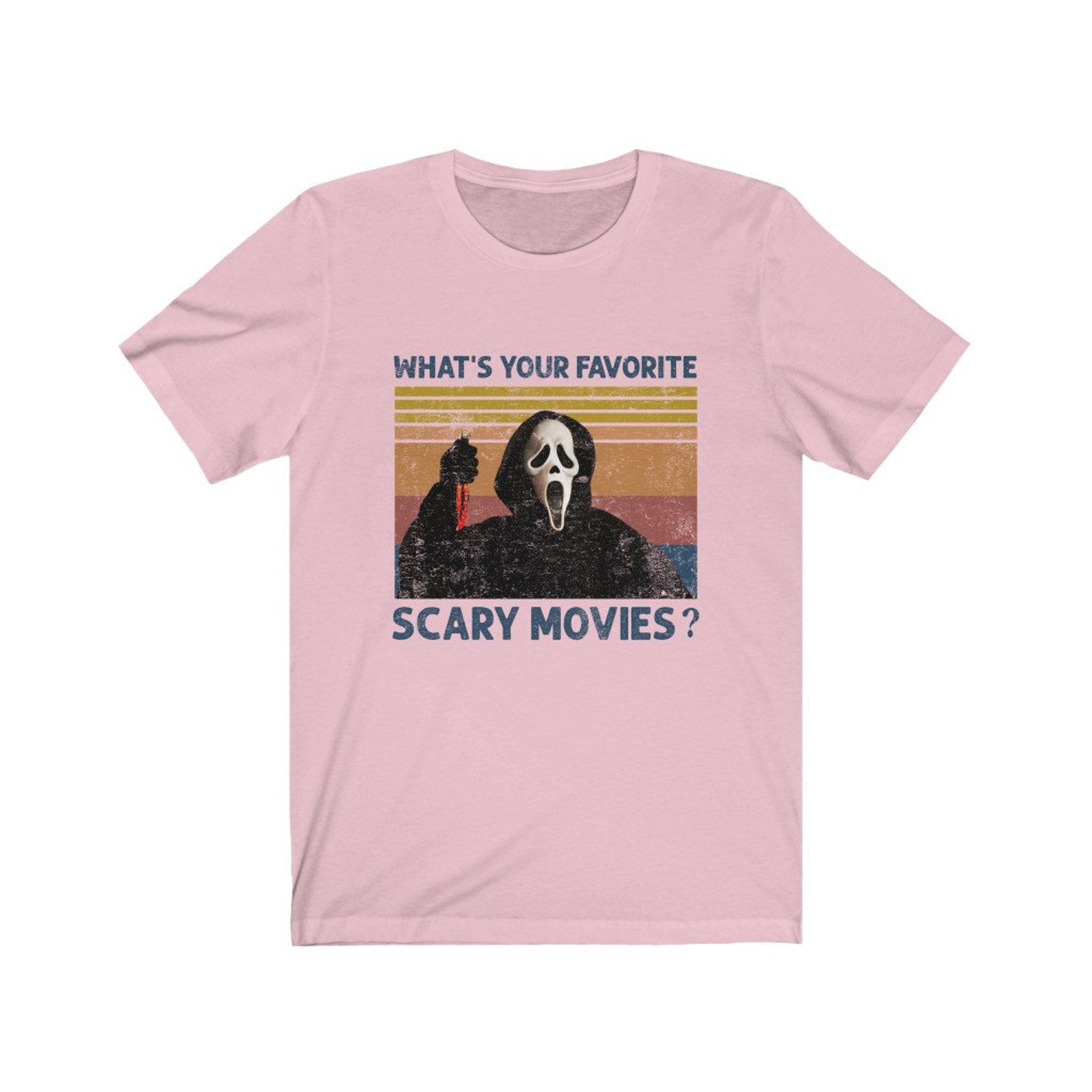 let's watch scary movies ghostface shirt