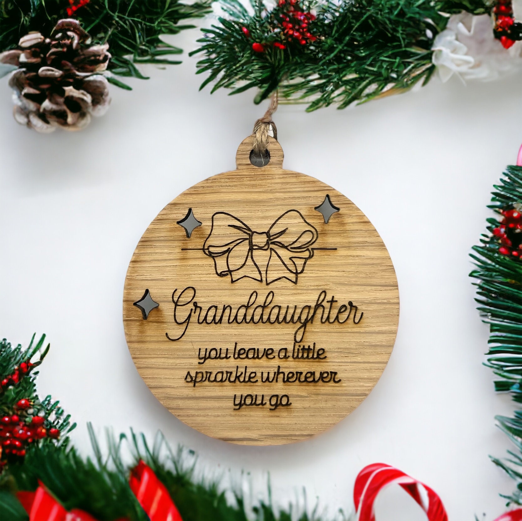 Granddaughter Christmas Ornament Christmas Tree Ornament for